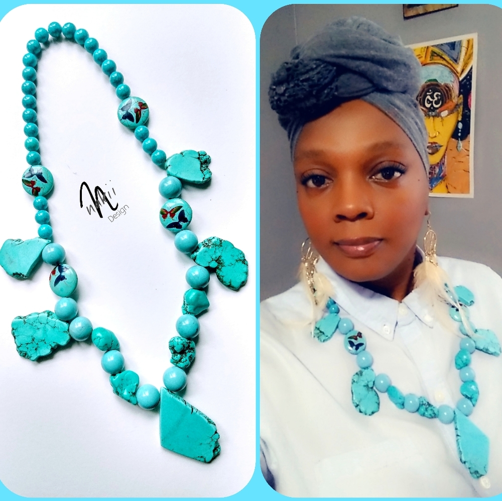 Handcrafted Turquoise Necklace